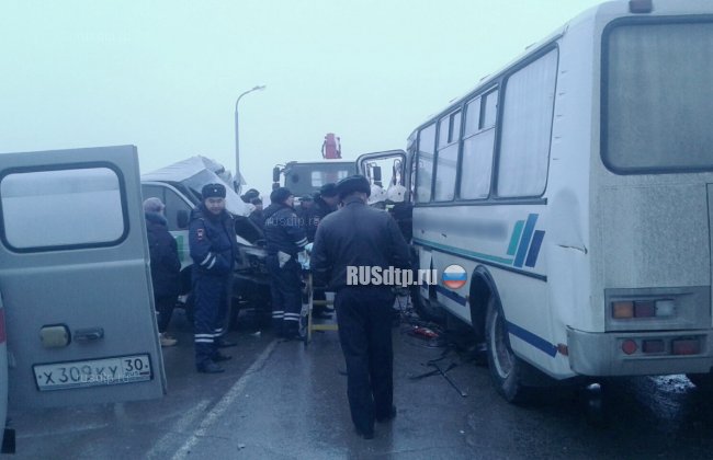 Водитель хлебного фургона погиб в ДТП на автодороге \&#187;Астрахань – Красный Яр\&#187;