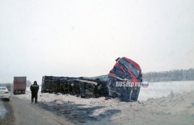 12 автомобилей столкнулись на трассе М-7 «Волга» в Чувашии