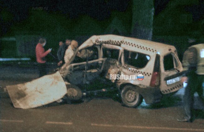 Таксист погиб в результате ДТП в Кропоткине