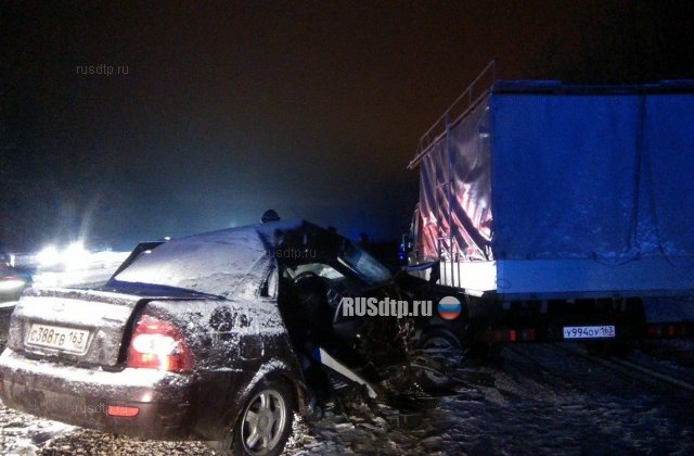 Начальник ОНД МЧС Тольятти погиб в ДТП на Волжском шоссе