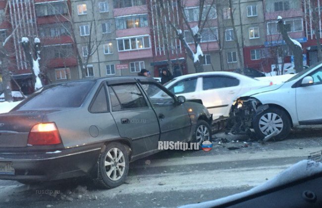 Массовая авария произошла в Челябинске