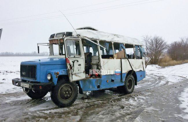 Автобус перевернулся на Кубани. Пострадали 9 человек