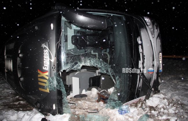 В Эстонии в ДТП попал автобус «Рига &#8212; Санкт-Петербург»