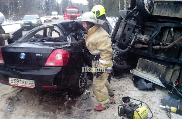 Женщина устроила смертельное ДТП на автодороге во Владимирской области