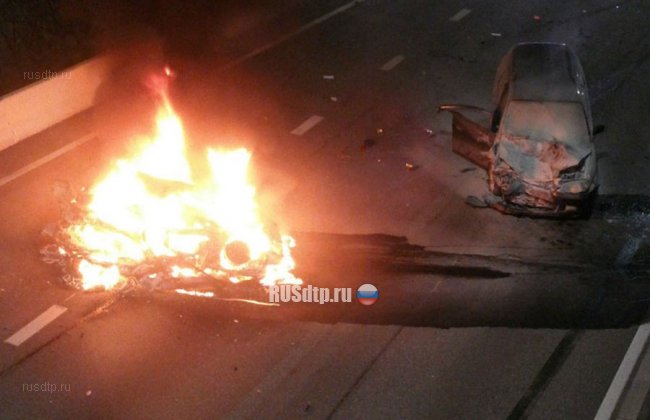 В результате ДТП в Сочи сгорел водитель легковушки