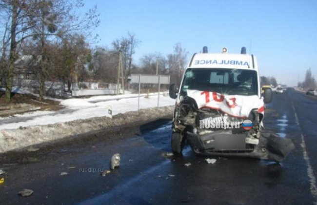 Водитель кареты скорой помощи устроил смертельное ДТП в Полтавской области