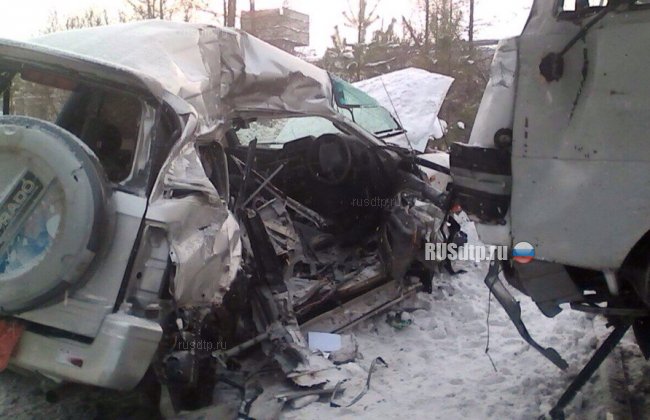 Водитель Тойоты погиб в результате ДТП в Иркутской области