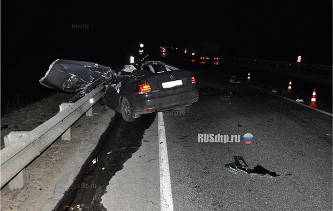 Тамбовчанин за рулем «Фольксвагена» погиб на трассе М-6  «Каспий»