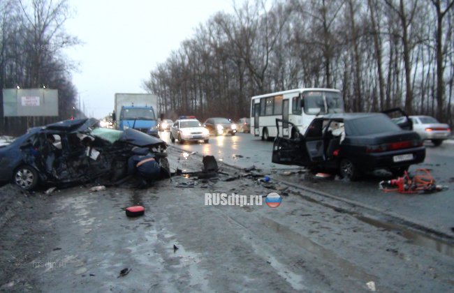 Появилось видео жуткого ДТП в Рязанской области, в котором погибли 5 человек