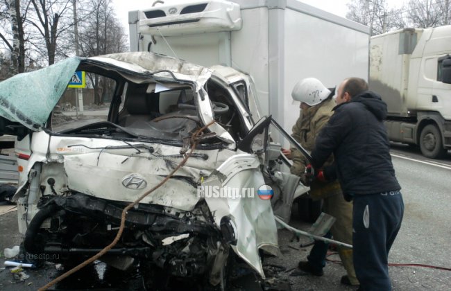 Житель Москвы погиб при столкновении двух грузовиков в Петушинском районе
