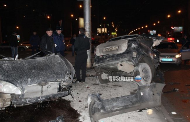 В Новосибирске разбился уходивший от погони водитель