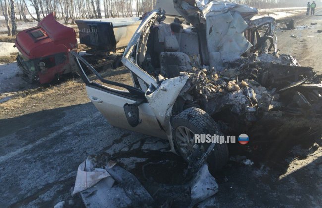 Девушка-водитель погибла в жутком ДТП на автодороге в Новосибирской области