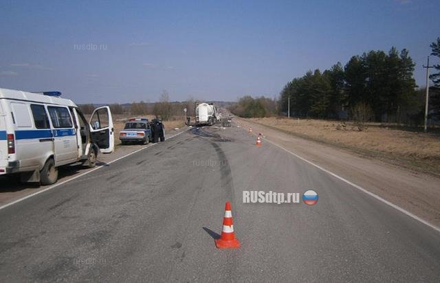 Водитель «ГАЗели» погиб при столкновении с цистерной в Рязанской области