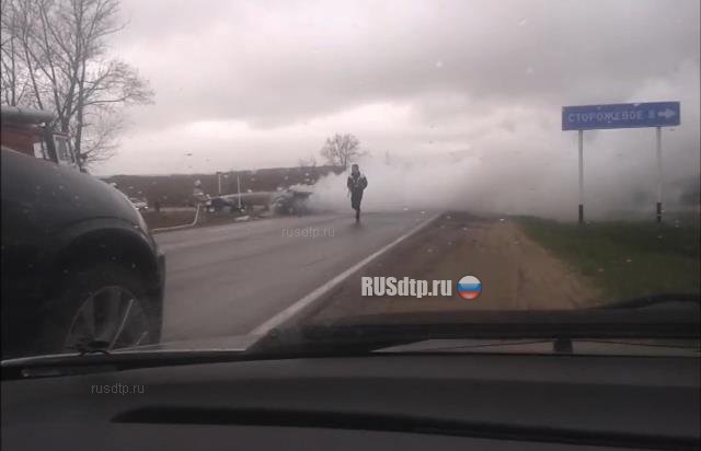 В Воронежской области очевидцы вместе с полицейcкими спасли 6 человек из горящих машин