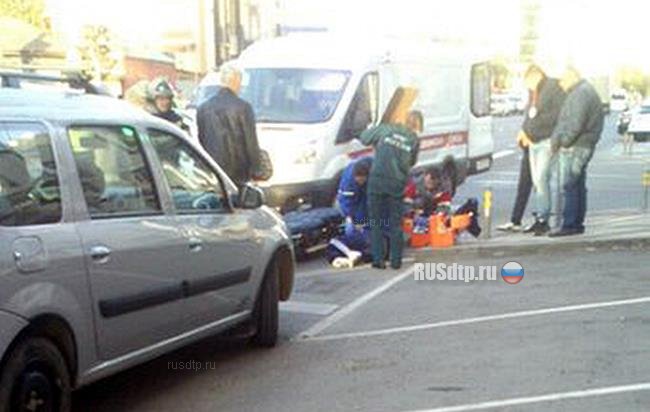Два байкера разбились на улице Северной в Краснодаре