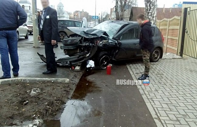 В Саранске столкнулись Опель и Рено