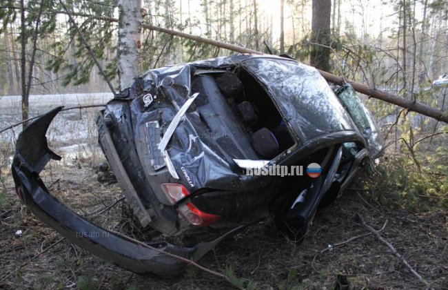 Два пассажира иномарки погибли в ДТП в Марий Эл