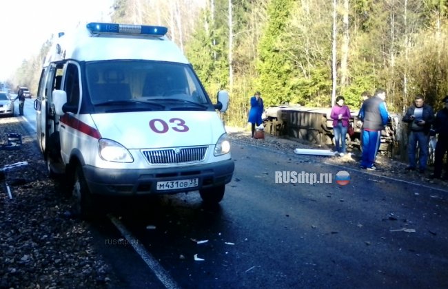 Семь человек пострадали в ДТП с участием автобуса во Владимирской области