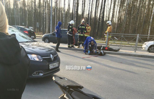 Двое байкеров погибли в результате аварии в Петербурге