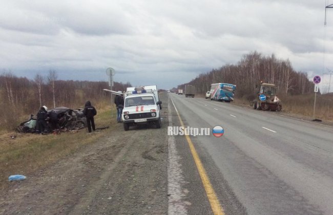 Неудавшийся обгон привел к смертельному ДТП на трассе Тюмень – Ханты-Мансийск