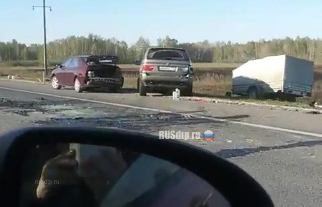 12 автомобилей столкнулись на трассе под Челябинском