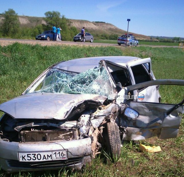 Водитель «Калины» погиб по вине лихача в Азнакаевском районе