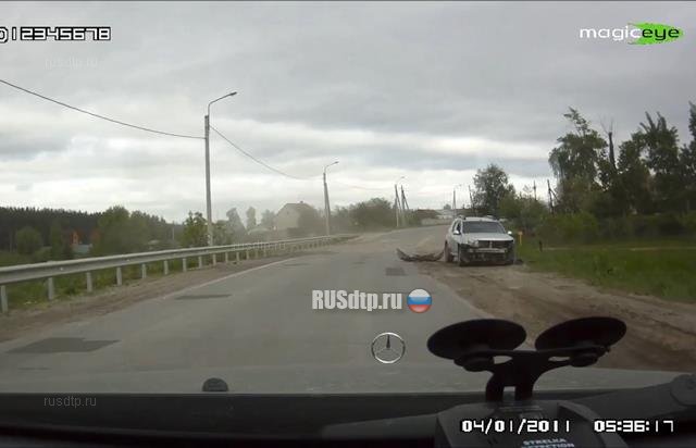 Водитель "Дастера" не справился с управлением