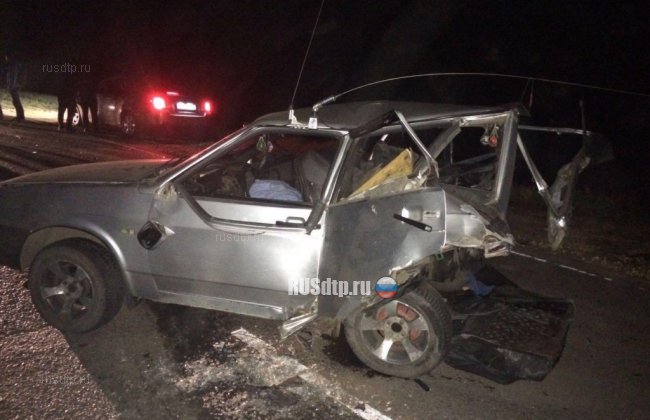 Водитель «девятки» погиб в ДТП на автодороге «Котельниково &#8212; Песчанокопское»