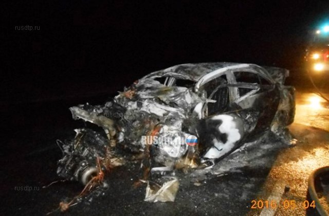В Бурятии жених и невеста сгорели в машине после ДТП