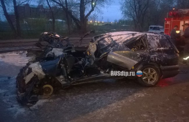 Водитель «Тойоты» погиб в ДТП с бензовозом в Новосибирске