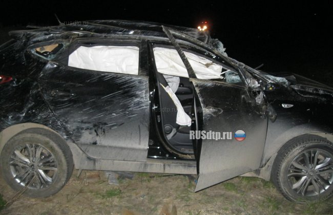Водитель «Hyundai» погиб в ДТП под Орском