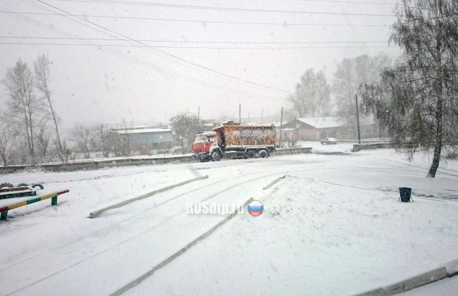 В Красноярском крае после жары выпал снег высотой 30 см