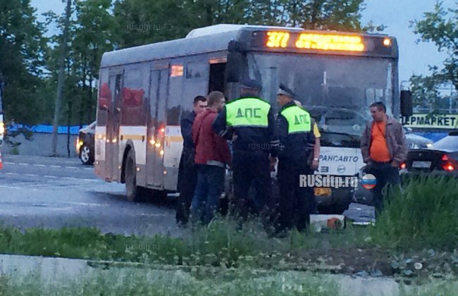 ВИДЕО: водитель автобуса устроил массовое ДТП в Солнечногорске