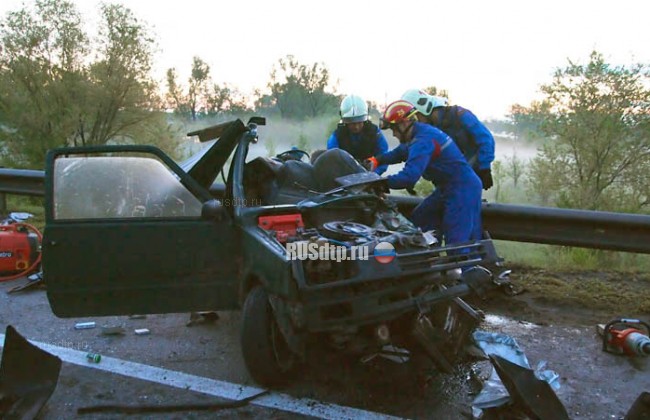Водитель и пассажир «Оки» погибли в ДТП под Самарой