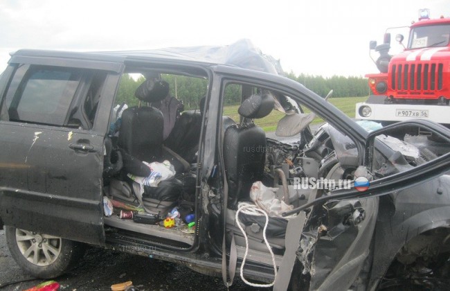 Семья разбилась на трассе М-5 «Урал» в Оренбургской области
