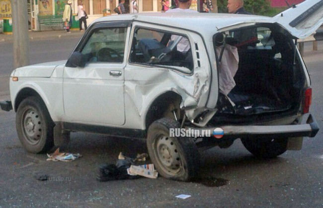 В Красноярске пьяный водитель в нижнем белье устроил два ДТП и пытался скрыться