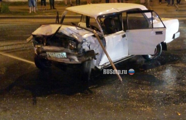 В Красноярске пьяный водитель, уходя от погони, устроил смертельное ДТП