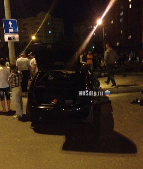 В Казани разбились байкер и его пассажирка