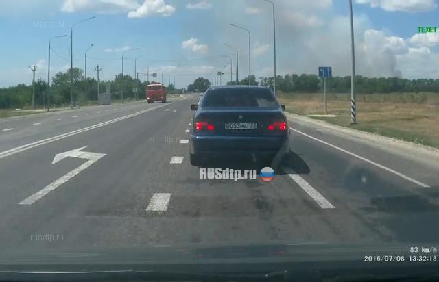 Подстава на трассе Новороссийск-Анапа