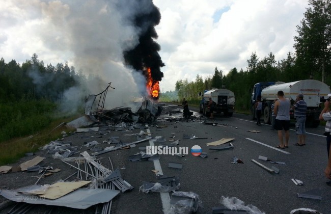 В ХМАО в ДТП с бензовозом погибли два человека
