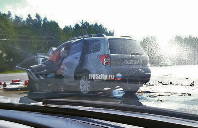 Оба водителя погибли в лобовом столкновении автомобилей под Нижним Новгородом