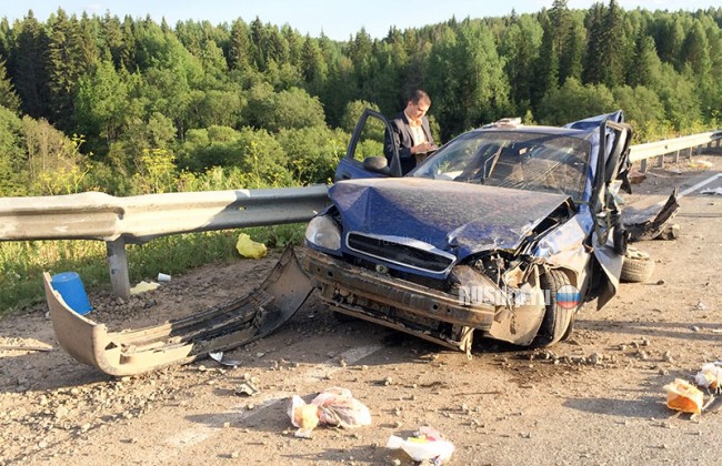 Один человек погиб и двое пострадали на трассе  Пермь &#8212; Березники