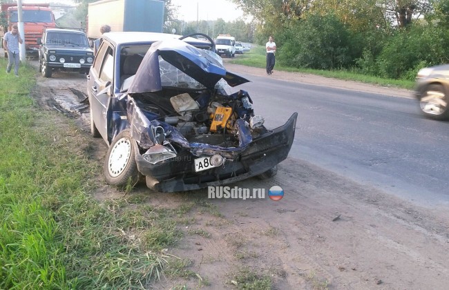 7 автомобилей столкнулись на Бирском тракте в Уфе