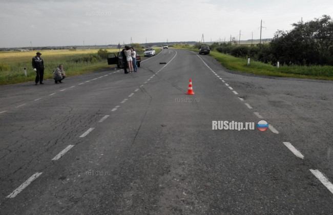 В Тюменской области столкнулись ВАЗ и мотоцикл
