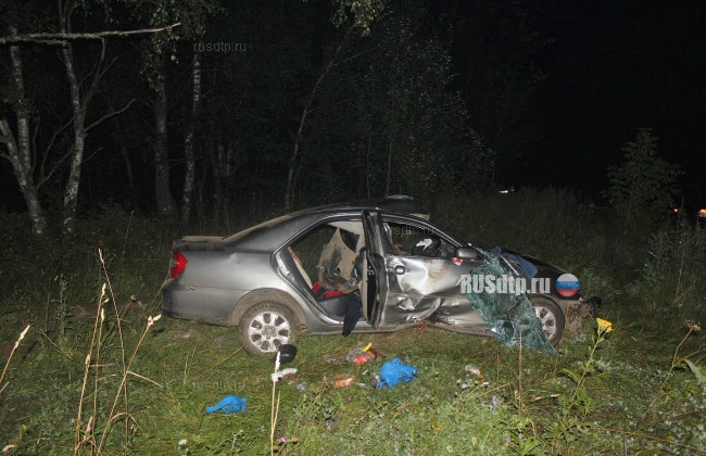 В Ивановской области пьяная компания разбилась на скорости 160 км/ч