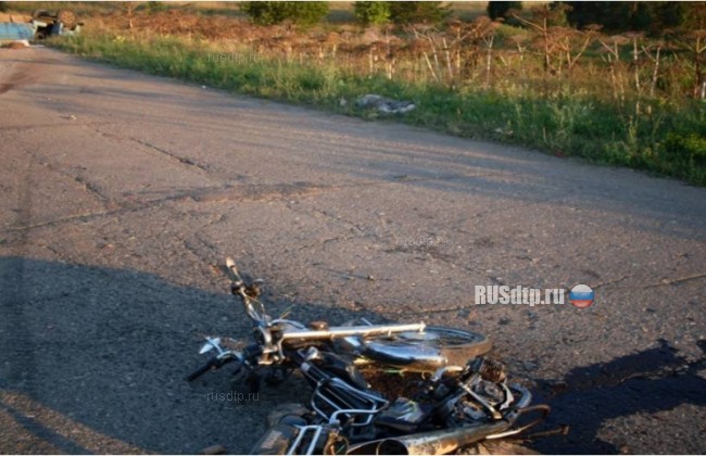 В Кировской области погиб водитель мопеда