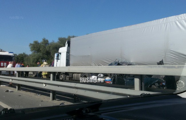 Водитель фургона погиб в массовом ДТП на Солотчинском шоссе