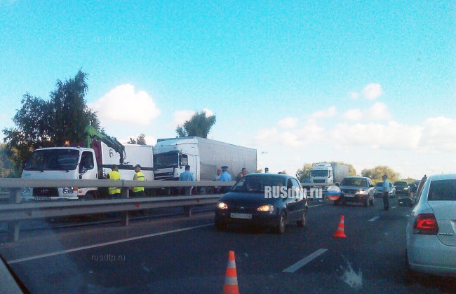 Водитель фургона погиб в массовом ДТП на Солотчинском шоссе