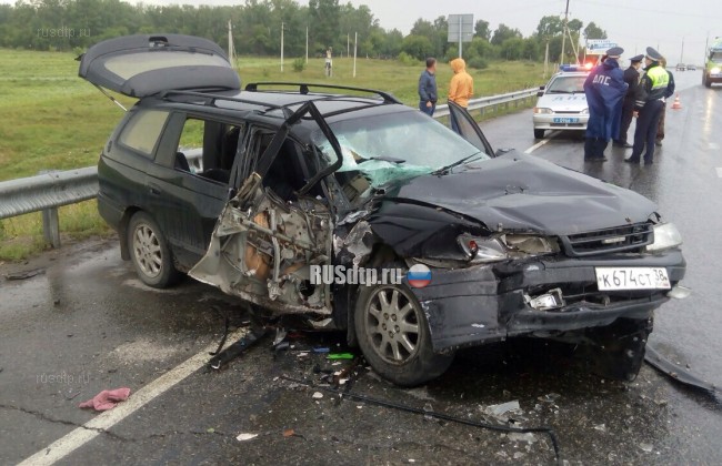 Водитель «Калдины» погиб на объездной дороге Ново-Ленино в Иркутске
