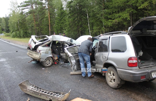 ВИДЕО: семья попала в смертельное ДТП в Ивановской области